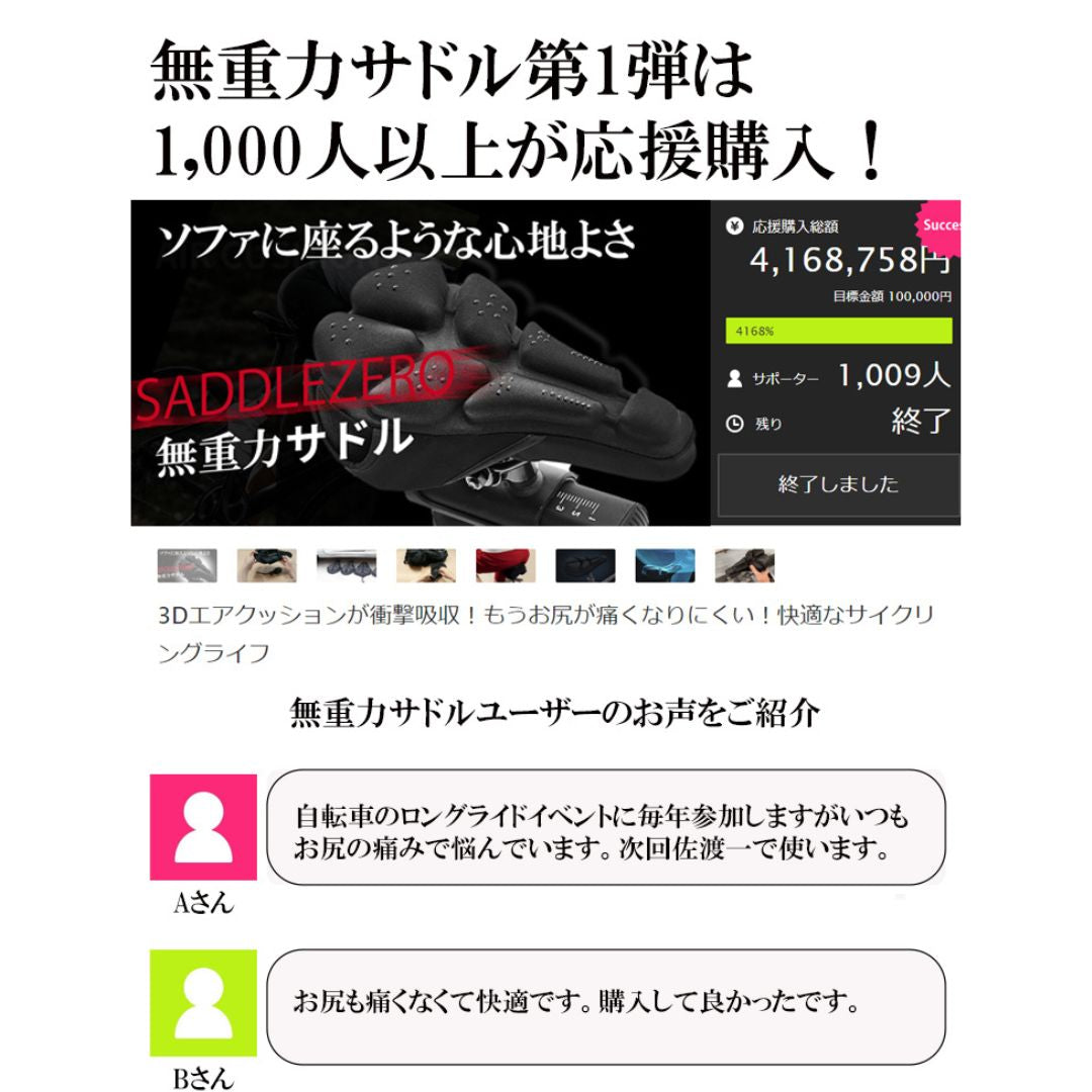 無重力サドル